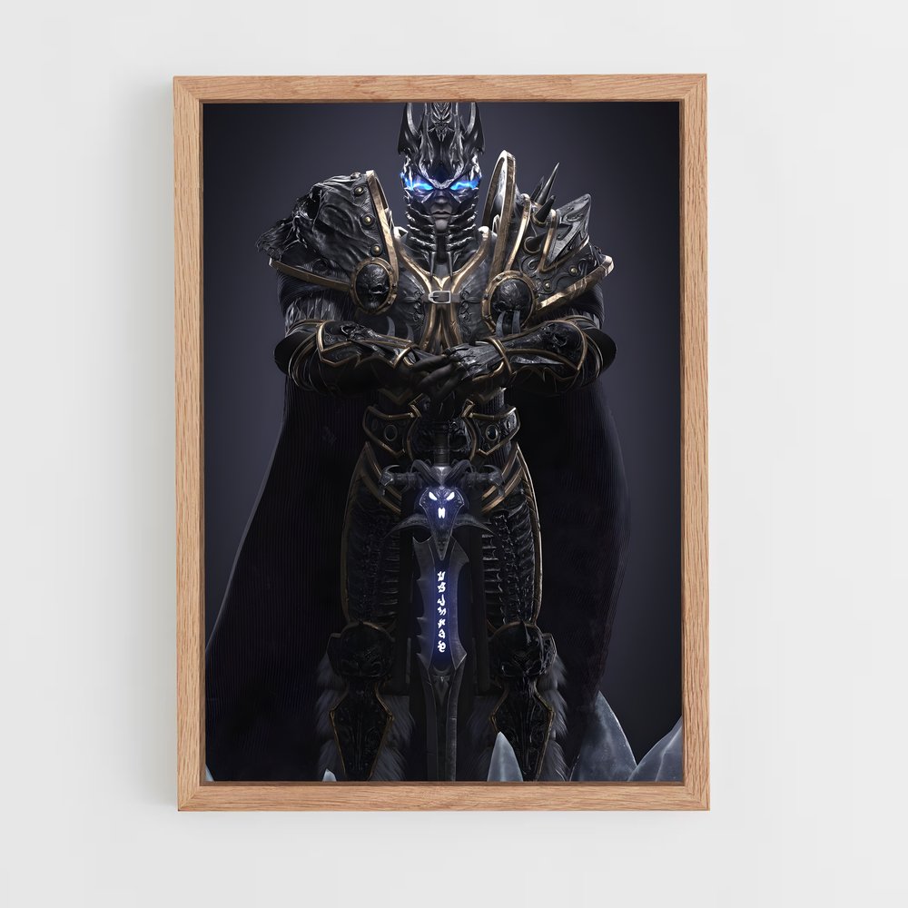 Poster Le Roi Lich – affiche World of Warcraft (vue 4)